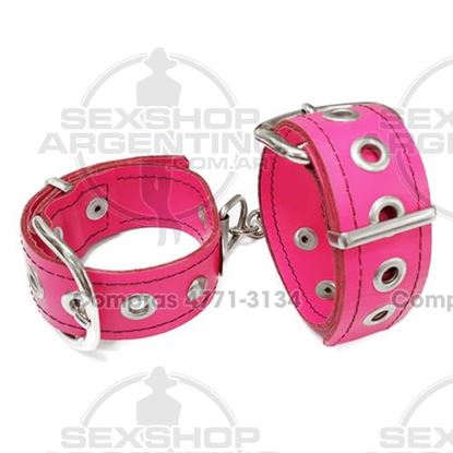 Esposas Premium Con Finas Cadenas En Rosa